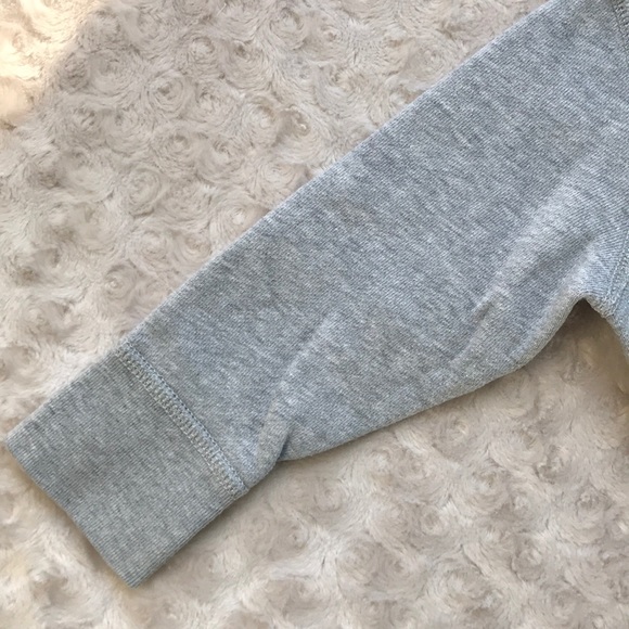 Crewcuts Shawl Collar Sweatshirt 2 XS Gray - Picture 4 of 8